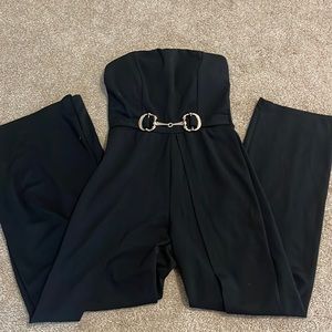 Charlotte Russe Black Jumpsuit